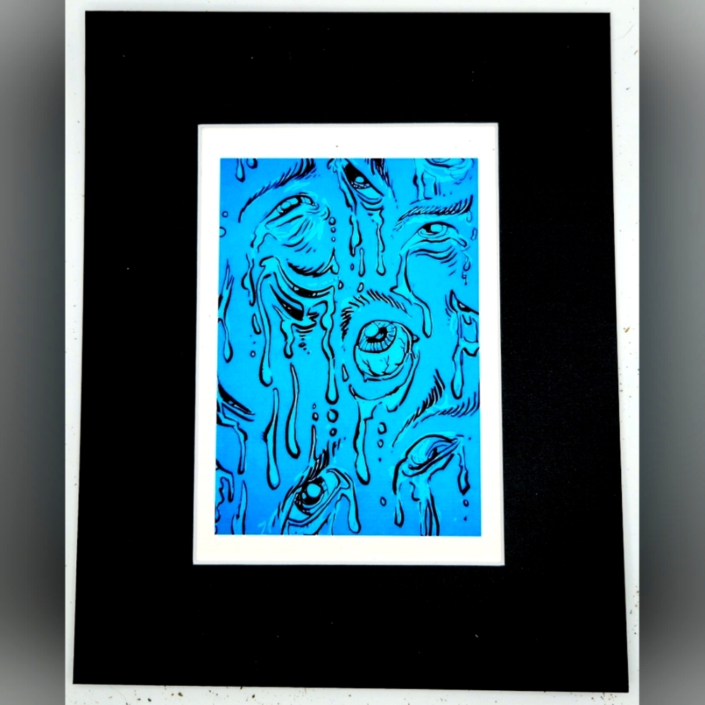 "WATERWORKS" Watercolor Print By Raven Molisee